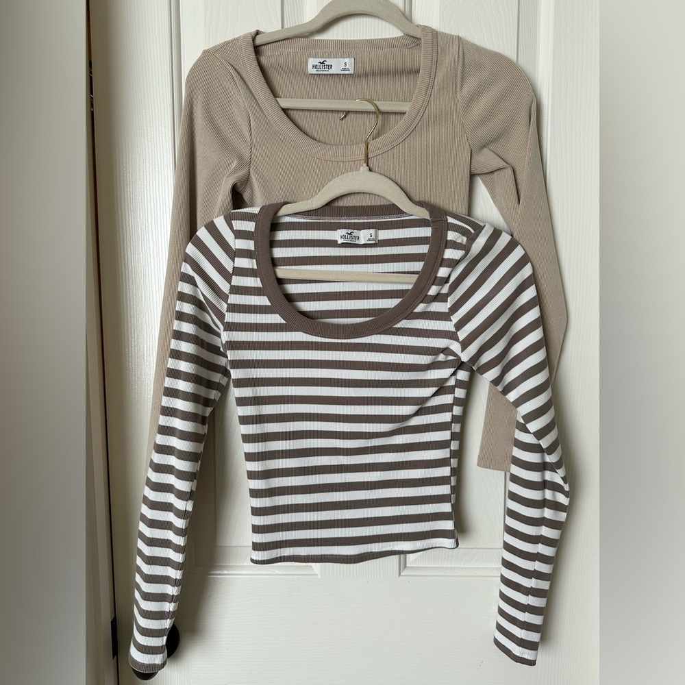 Hollister long sleeve tops